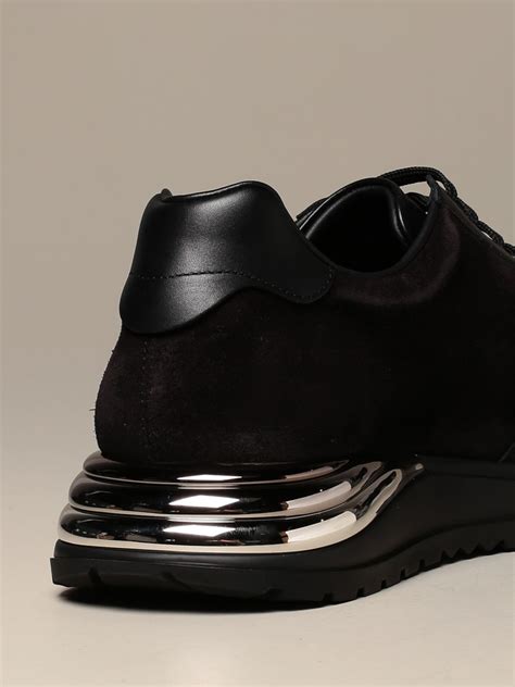 salvatore ferragamo men's gancini sneakers.